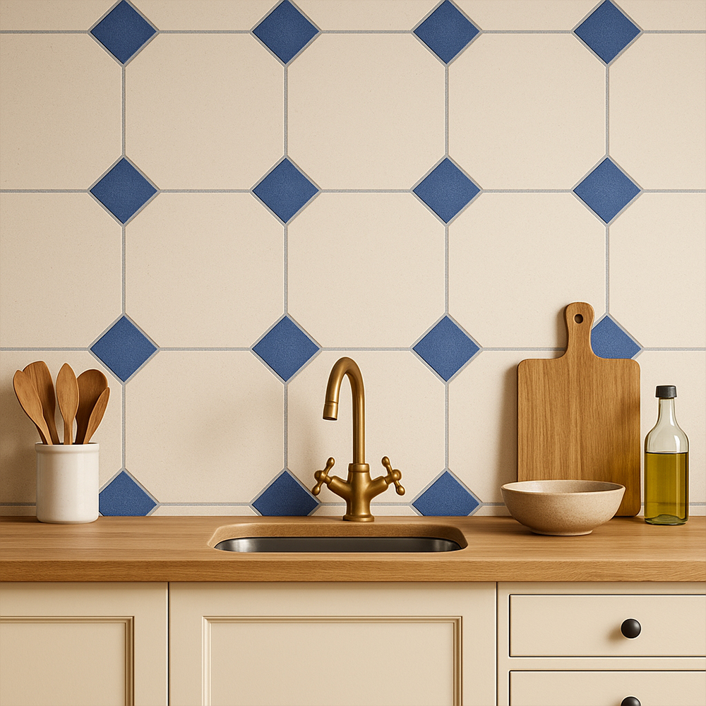 Vinilico rollo Eterflex 2500 Quadra Azul - Imagen 2