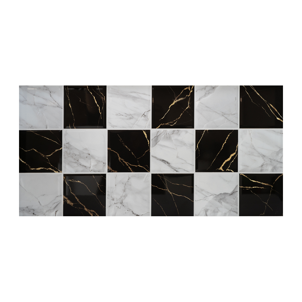 Keraz Marmo Black & White 30x60 - Imagen 2