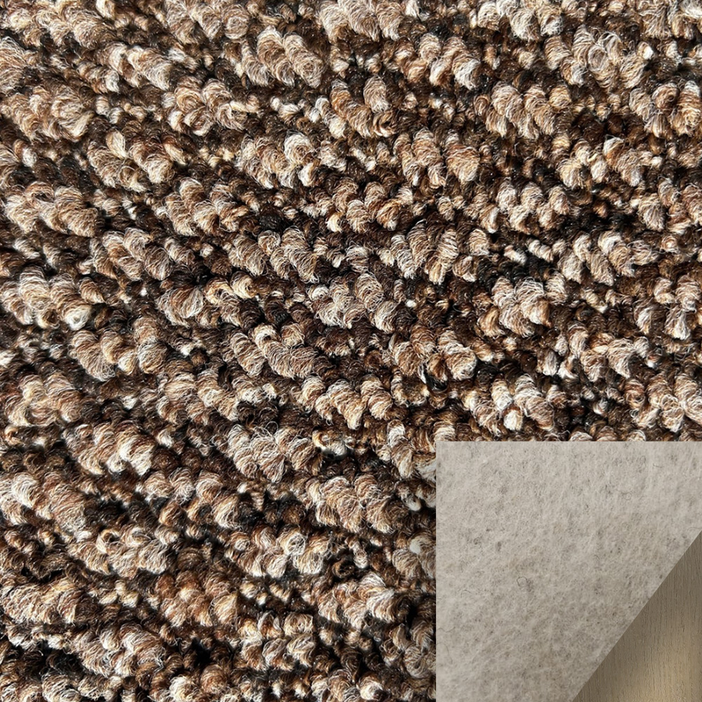 Alfombra Salamanca Marron 4mt - Imagen 2