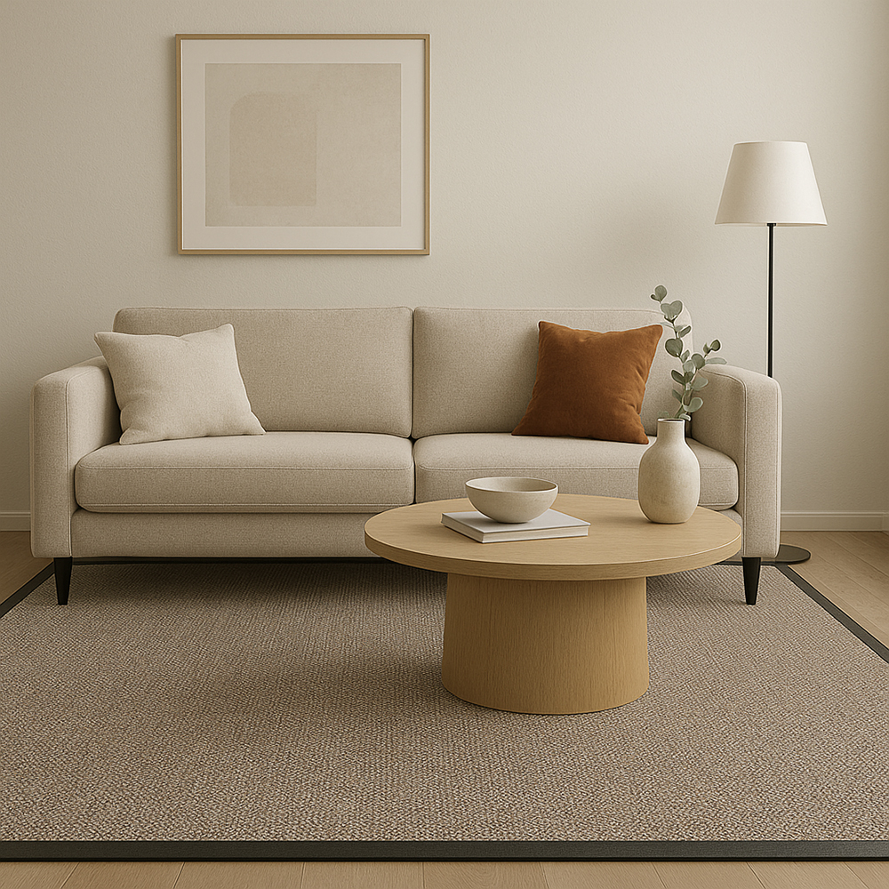 Alfombra Sisal Ticul Avellana - Imagen 2